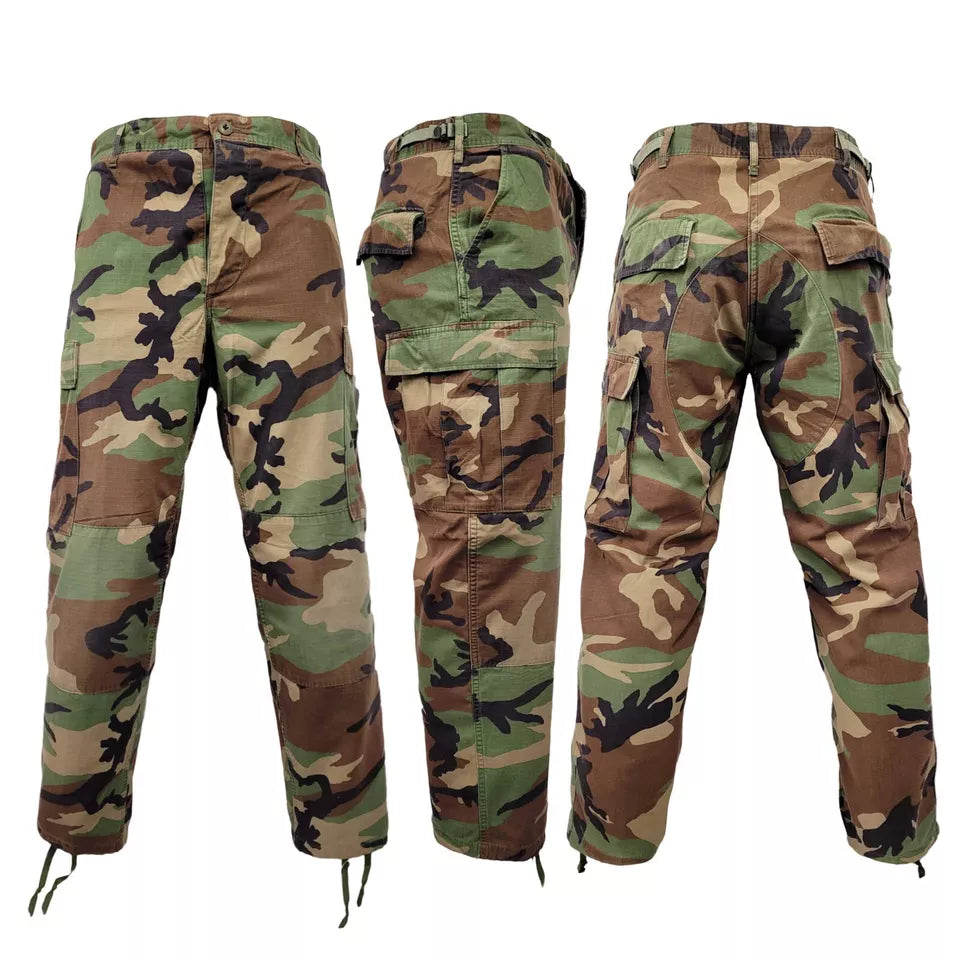 Wholesale US Army USAF USMC Military Surplus M81 Woodland Camo Camouflage Combat Trousers x 20.