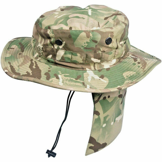 Wholesale British Army Military MTP Camouflage Tropical Bush Jungle Boonie Sun Combat Hat x 20.